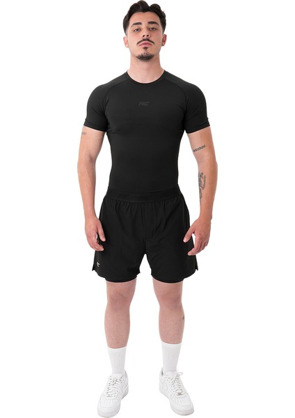 Tech Kısa Kollu T-Shirt Siyah modelleri