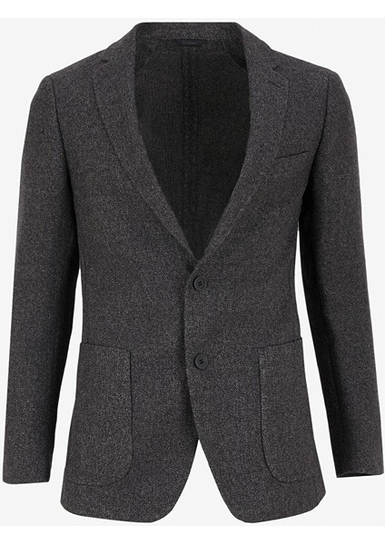 Antrasit Erkek Slim Fit Ceket 1093110