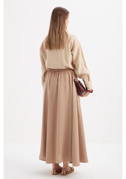 Vizon-Lastikli Basic Etek fırsatları