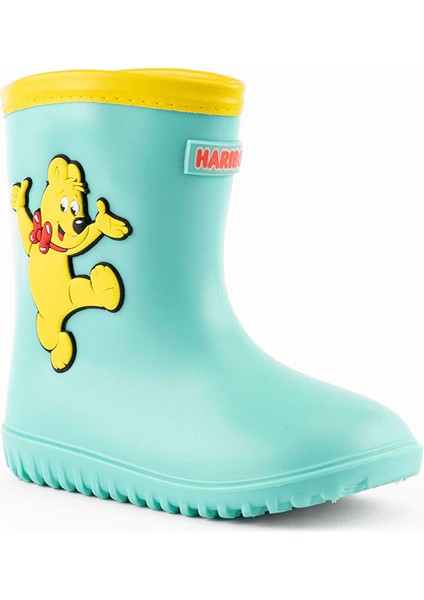 Haribo Turkuaz Erkek Çocuk Çizme Baby Rain Bear HRBFTW730 fırsatları