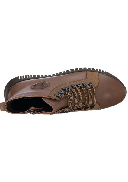BRK2103 Vizon Büyük Numara Dana Derisi Rahat Geniş Kalıp Erkek Bot 47 indirimleri