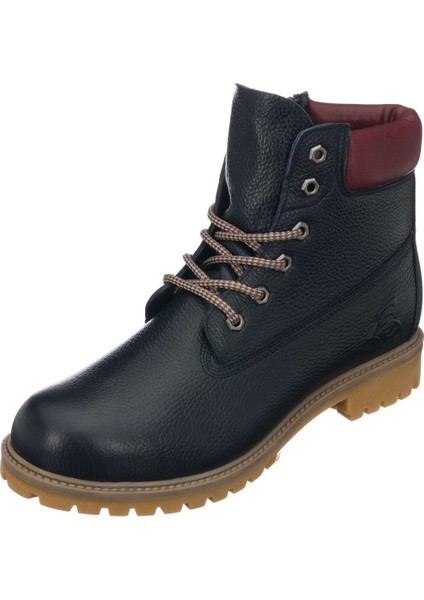 TLAND0802 Lacivert Deritimber Land Style Kışlık Büyük Numara Erkek Bot Sıcak Astar Rahat Geniş Kalıp 48 modelleri