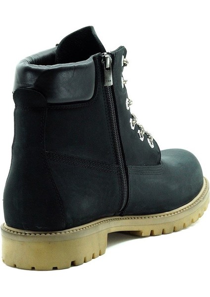 TLAND0802 Siyah Nubuk Timber Land Style Kışlık Büyük Numara Erkek Bot Sıcak Astar Rahat Geniş Kalıp 47 indirimleri