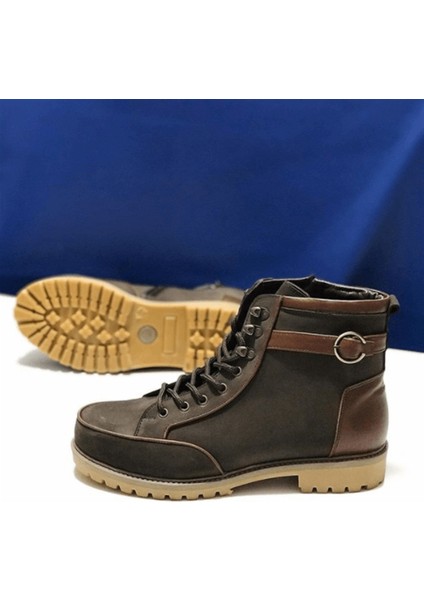 Numaralarda Kahve Su Geçirmez Nubuk Özel Seri Büyük Numara Vip Bot. Rahat Geniş Kalıp Yeni Sezon fırsatları