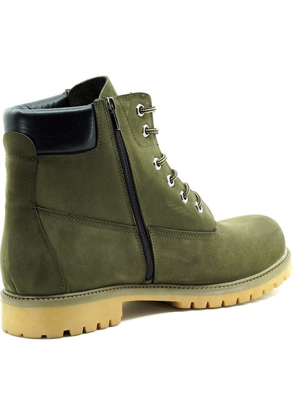 Haki Nubuk Timberland Stil Kışlık Büyük Numara Erkek Bot Sıcak Astar Rahat Geniş Kalıp 48 fırsatları