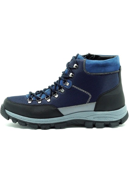 45,46,47,48,49,50 Numaralarda AG1071 Lacivert Kapsüllü Trekking Taban Yeni Sezon Üst Kalite Büyük Numara Erkek Deri Bot fırsatları
