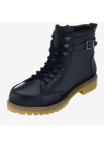 KZ4103 Lacivert Büyük Numara Vip Bot. Rahat Geniş Kalıp