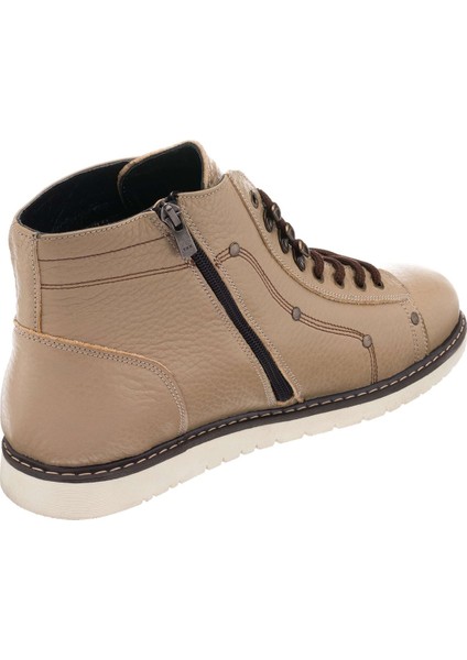 Vizon Termo Taban Büyük Numara Dana Derisi Rahat Geniş Kalıp Üst Kalite Erkek Bot