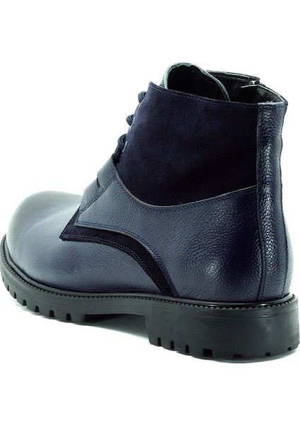 45 - 46 - 47 - 48 -49 - 50 YNS2002 Lacivert Büyük Numara Dana Derisi Rahat Geniş Kalıp Erkek Bot fırsatları