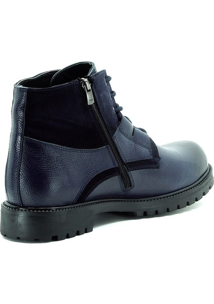 45 - 46 - 47 - 48 -49 - 50 YNS2002 Lacivert Büyük Numara Dana Derisi Rahat Geniş Kalıp Erkek Bot indirimleri