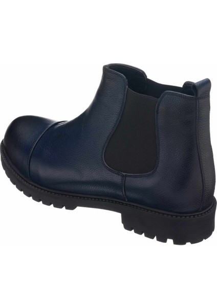 45 - 46 - 47 - 48 -49 - 50 GG1284 Lacivert Büyük Numara Dana Derisi Rahat Geniş Kalıp Erkek Bot indirimleri