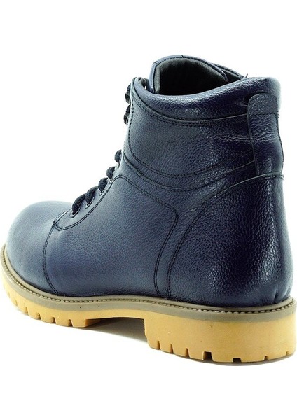 YN2022 Lacivert Deri Büyük Numara Erkek Bot Özel Seri fırsatları