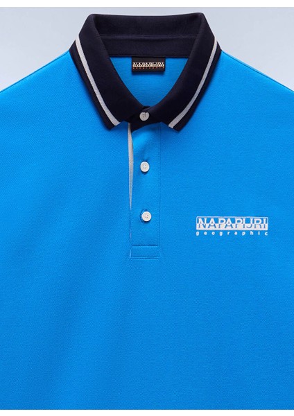 Napapıjrı Mavi E-Zerı Ss Erkek T-Shirt NP0A4ID4B2W1