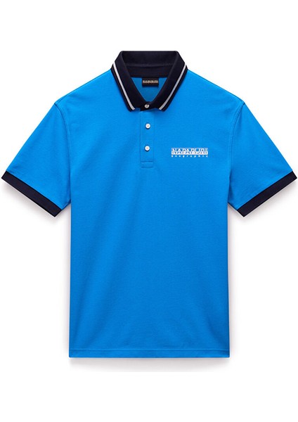 Napapıjrı Mavi E-Zerı Ss Erkek T-Shirt NP0A4ID4B2W1