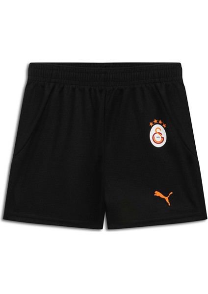 Sarı - Siyah Erkek Çocuk Galatasaray Şort 77967303-GSK Shorts Replica Jr W/o