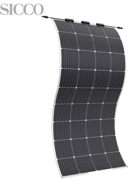 Sicco - Antfea 200W Etfe Kaplamalı Esnek Monokristal Güneş Paneli - Yüksek Verimli ve Dayanıklı