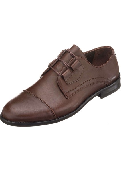 45,46,47,48,49,50 Numaralarda NV1945 Kahve Analin Erkek Ayakkabısı