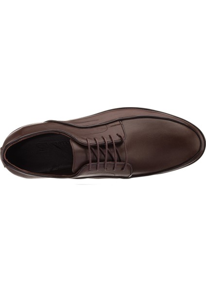 NV2126 Acı Kahve Neolit Taban Büyük Numara Erkek Klasik Ayakkabı