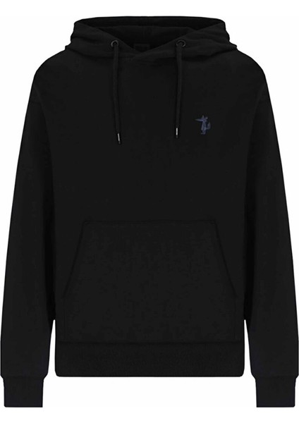 Siyah Erkek Sweatshirt