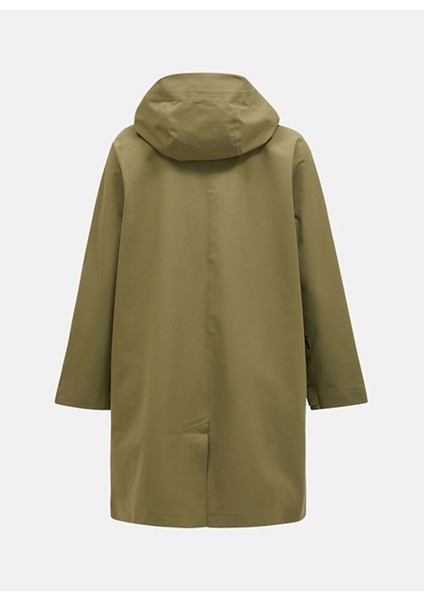 Haki Erkek Düz Ceket M Cloudburst Coat