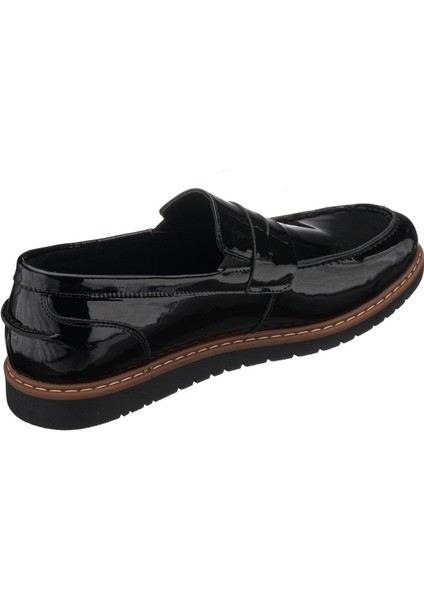 AYL1112 Siyah Rugan Termo Taban 4 Mevsim Büyük Numara Üst Kalite Erkek Ayakkabısı