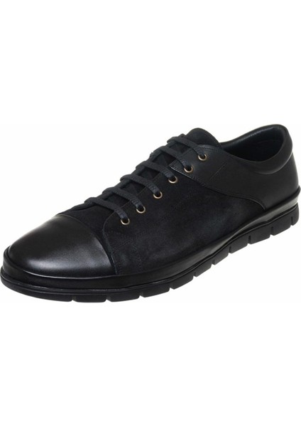 EU1840 Siyah Nubuklıu 4 Mevsim Büyük Numara Üst Kalite Erkek Ayakkabısı modelleri