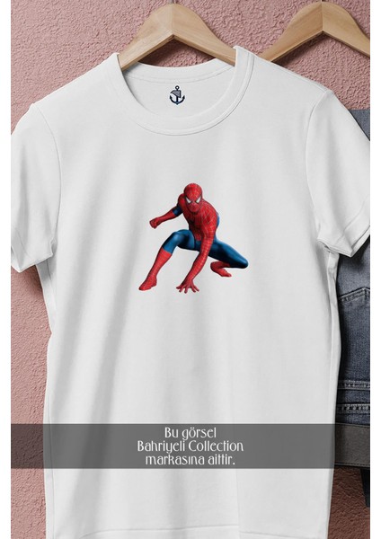 Oversize Spider-Man - Örümcek Adam Tasarımlı Unisex T-Shirt modelleri
