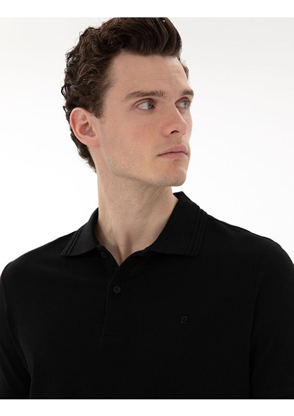 Siyah Regular Fit Basic Tişört