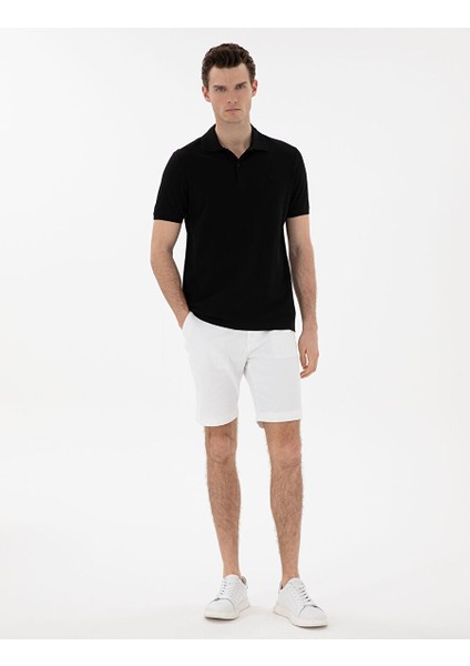 Siyah Regular Fit Basic Tişört