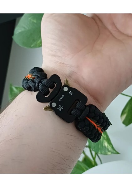 Paracord Ipi Bileklik Survival Paracord 550 Paraşüt Ipi Bileklik Unisex Bileklik Hayatta Kalma Bilekliği modelleri
