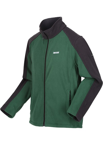 Gri - Yeşil Erkek Dik Yaka Regular Fit Polar Sweatshırt RMA192 Hedman Iı modelleri