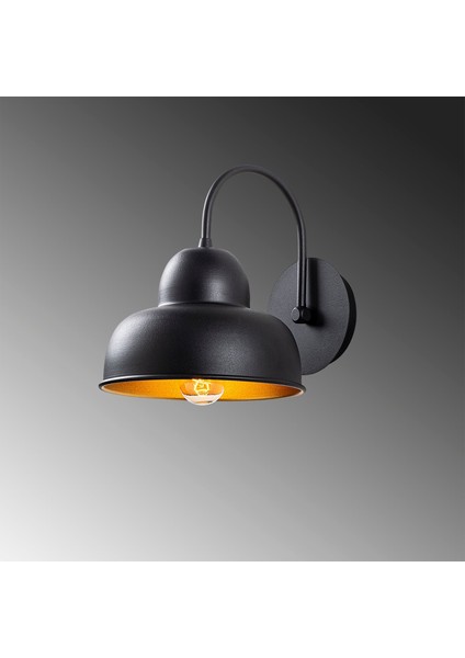 Çakır 180 Black Sıvama Aplik Duvar Aydınlatma | Bylamp
