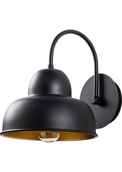 Çakır 180 Black Sıvama Aplik Duvar Aydınlatma | Bylamp