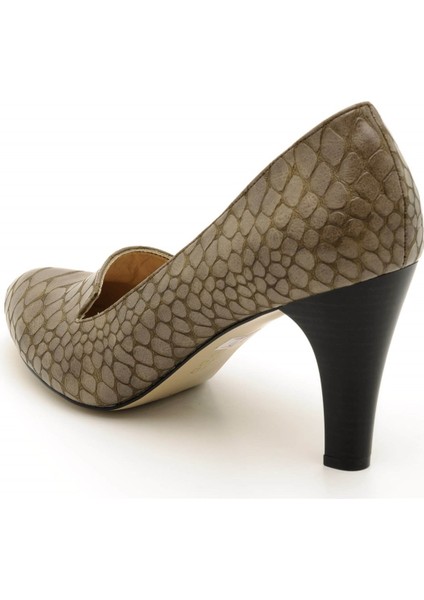 1952 Vizon anakonda Büyük Numara Kadın Ayakkabısı modelleri