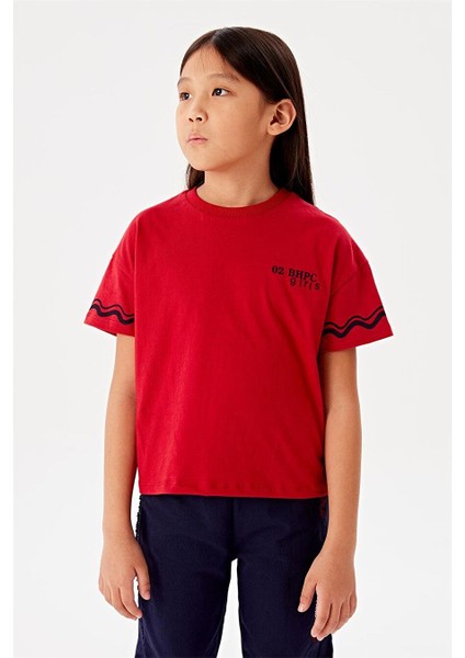 Kız Çocuk Kırmızı T-Shirt fiyatları