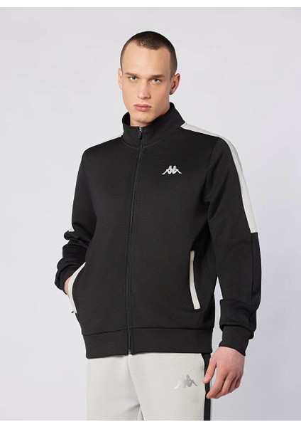 33223EW-005 Moste Full Zıp Siyah Erkek Zip Ceket