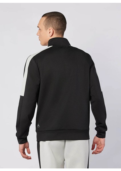 33223EW-005 Moste Full Zıp Siyah Erkek Zip Ceket