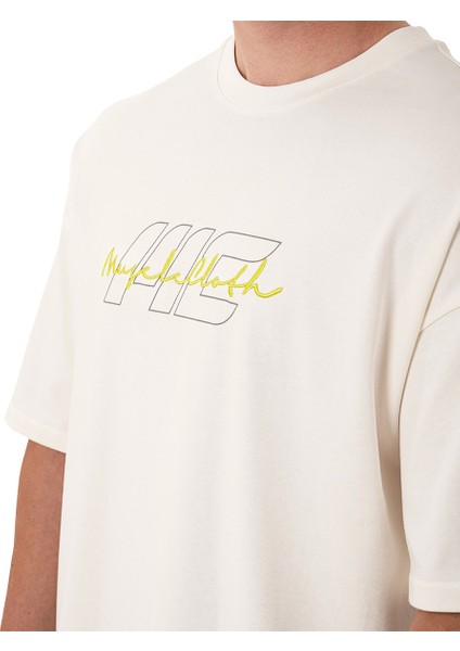 Icon Heavyweight Oversize T-Shirt Kırık Beyaz fırsatları