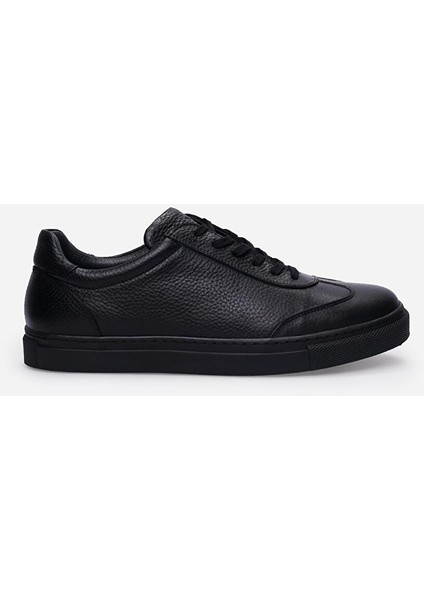 Siyah Erkek Deri Sneaker 119940