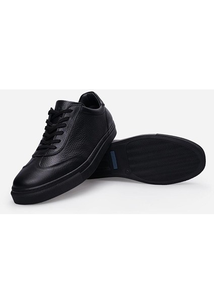 Siyah Erkek Deri Sneaker 119940