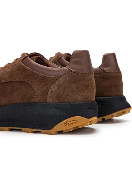 Erkek Hakiki Deri Coffee Sneakers & Spor Ayakkabı modelleri