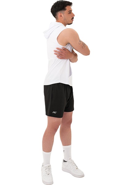 Training Kapüşonlu Kolsuz T-Shirt Beyaz fırsatları