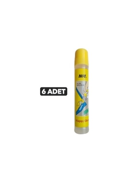 Happy Glue Çok Amaçlı Sıvı Yapıştırıcı 60 gr (6 Adet)