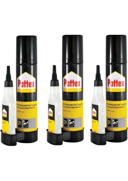 Universal Kontak Yapıştırıcı Metal Plastik Cam 50ML 3 Adet