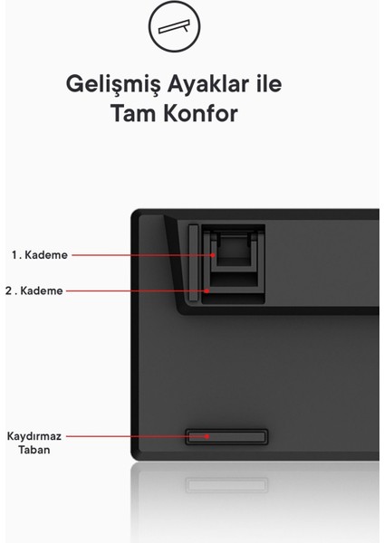 Amber Type-C Bağlantılı Rgb Ledli Mekanik Gaming Oyuncu Klavye Q Red Switch