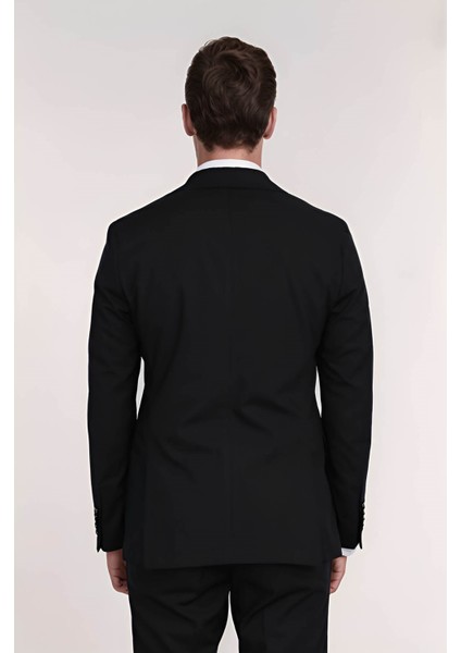 /poly.mono Yaka Slim Takım Elbise Siyah fırsatları