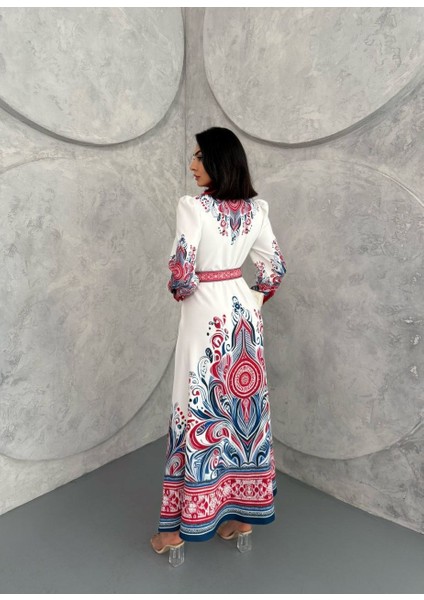 Atlas Kumaş Elbise (Kemer Dahildir) modelleri