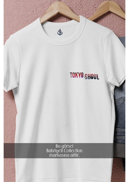 Oversize Tokyo Ghoul Poster Cep Tasarımlı Unisex T-Shirt fiyatları