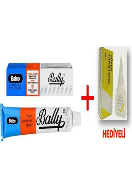 Balco Süper K.tüp 50 Gr. 4 Adet + Yapıştırıcı Hediyeli