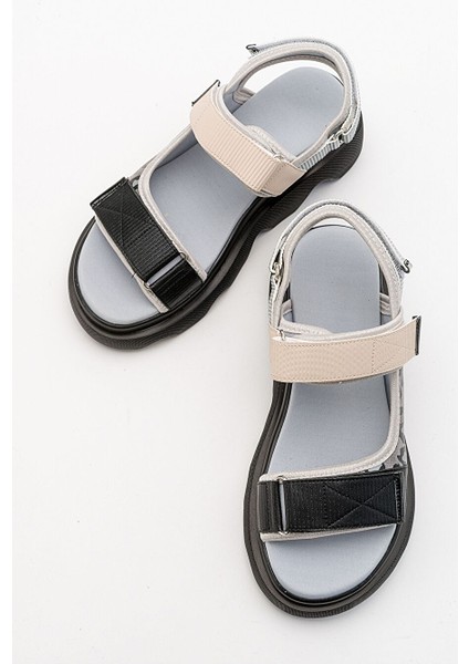Çok Renkli Kadın Sandalet 98-233527 modelleri